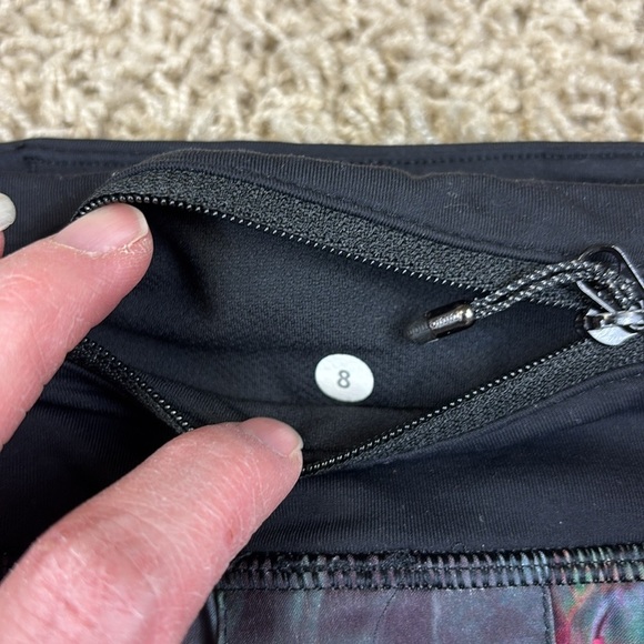 Lululemon run pacesetter skirt curious jungle sz 8 - Picture 9 of 9